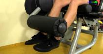 Oefening patellapees: