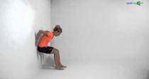 Oefening patellapees: