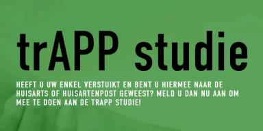 Enkel verzwikt? Doe mee met de trAPP-studie: Een onderzoek naar een betere behandeling voor een enkelverzwikking!