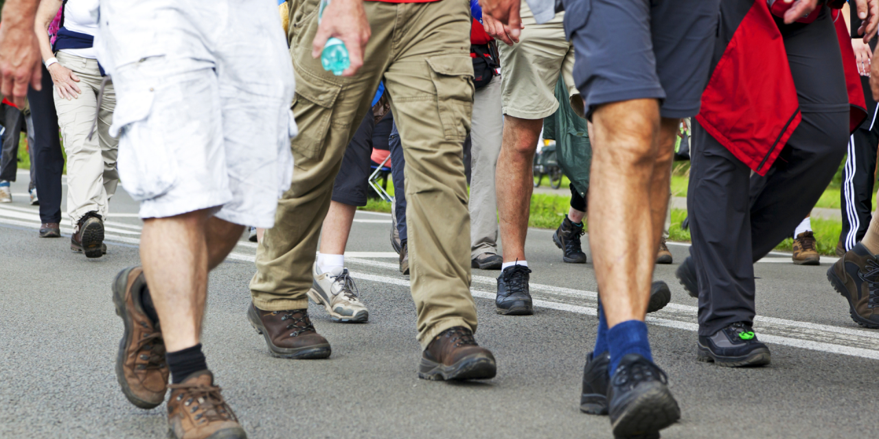 Meer dan 45.000 wandelaars wandelen om het felbegeerde 4Daagse kruisje te bemachtigen