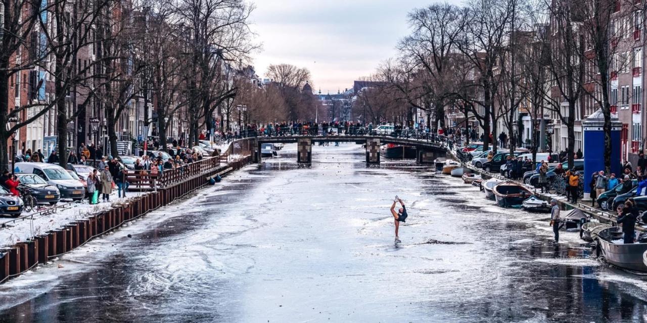 Kunstschaatsster Linden van Bemmel over ambitie en omschakelen