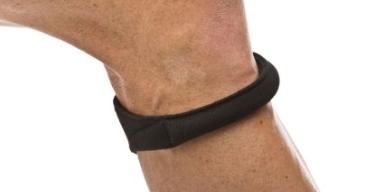 Dragen bandjes en tape heeft effect bij Jumpersknee