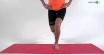 Oefening patellapees: