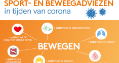 Sport- en beweegadviezen in tijden van het coronavirus