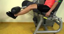 Oefening patellapees: