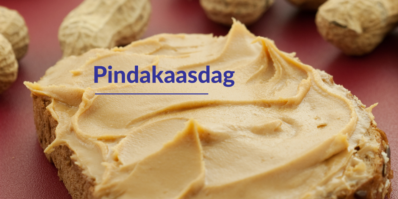 24 januari: Pindakaasdag