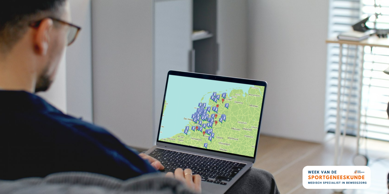 Vind een sportzorgprofessional door heel Nederland