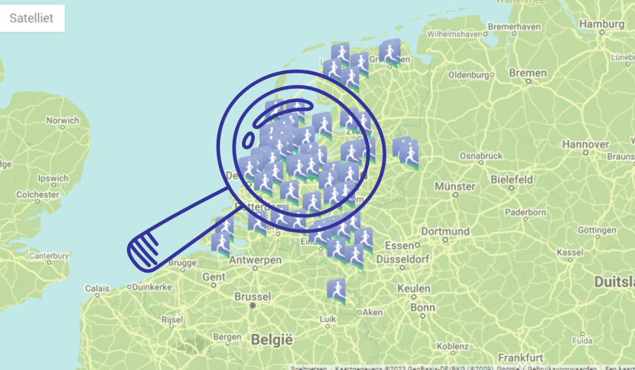 Vindbaar en vermelding op Sportzorg.nl