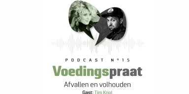 Podcast Voedingspraat: Afvallen en volhouden met gastspreker Tim Knol